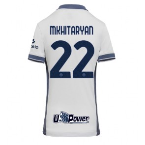 Inter Milan Henrikh Mkhitaryan #22 Dámské Venkovní Dres 2024-25 Krátký Rukáv